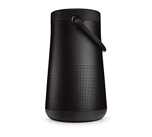 Bose SoundLink Revolve+(Series II) Portable and Long-Lasting Bluetooth Speaker with 360° Wireless Surround Sound, 17 Hours of Battery Life, Water and Dust Resistant (Triple Black)