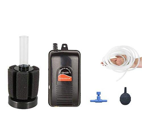 Buraq Aquarium Hobby ST Beginner Kit Set For Fish Tanks Super Biochemical Sponge Filter With Oxygen Air Pump Motor ( Begginer | Advance | Pro | Complete )