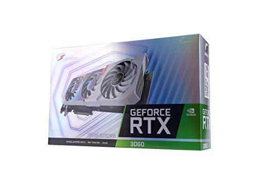 Colorful iGame RTX 3060 Ultra White OC 12GB GDDR6 LHR Graphics Card, pci_e_x16