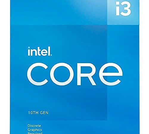 Intel Core i3-10105F LGA1200 Desktop Processor 4 Cores 8 Threads up to 4.40GHz 6MB Cache