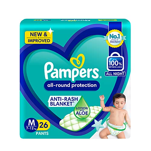 Best pampers medium size diaper pants in 2022 [Based on 50 expert reviews]