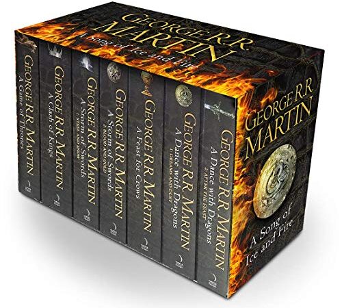 A Song of Ice and Fire - A Game of Thrones: The Complete Boxset of 7 Books