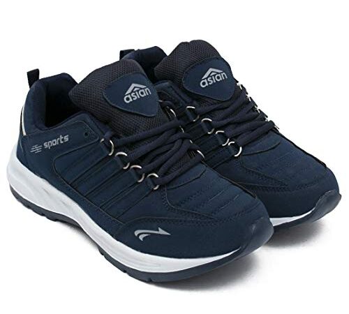 ASIAN Cosco Sports Running Shoes for Men (Size: 8 UK, Color: Navy)