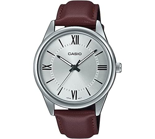 Casio Analog Silver Dial Men's Watch-MTP-V005L-7B5UDF