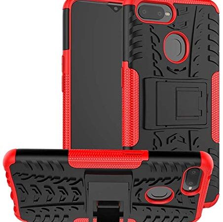 Cassby Poly Carbonate Back Cover for Oppo A3S - Red