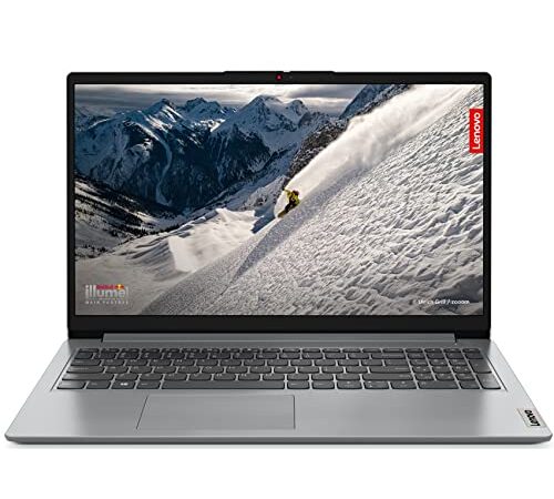 Lenovo IdeaPad Slim 1 AMD Ryzen 3 3250U 15.6" (39.62cm) FHD Thin & Light Laptop (8GB/512GB SSD/Windows 11/Office 2021/3months Game Pass/Cloud Grey/1.6Kg), 82R10049IN