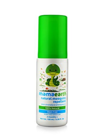 Mamaearth Natural Insect Repellent for Babies (100 ml, 0-5 Yrs), Pack of 1