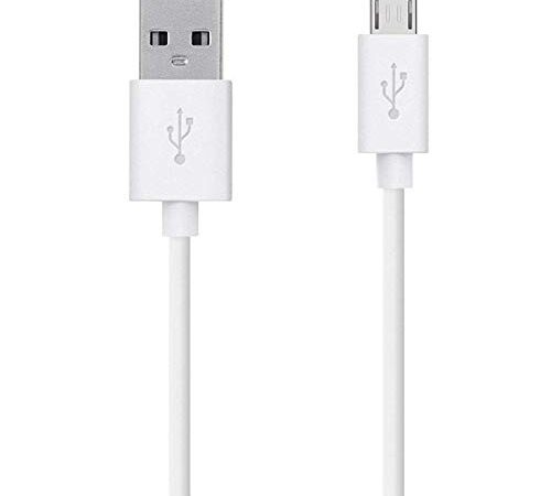 Quick USB for Realme U1 Original Like USB Cable | Micro USB Data Cable |Rapid Charge Charger Cable | Sync Quick Fast Charging Cable | Charger Cable | Android V8 Cable (3.0 Amp, 1 Meter,RE, White)