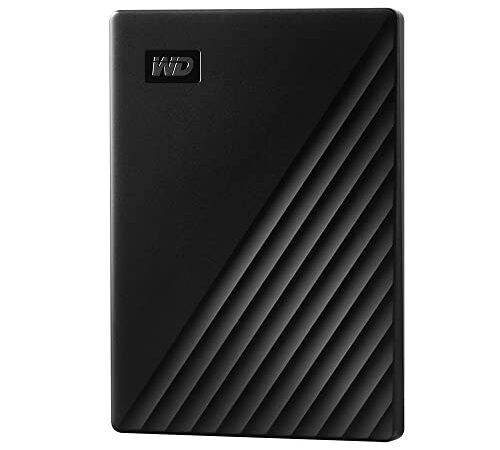 Western Digital WD 1TB My Passport Portable Hard Disk Drive, USB 3.0 with  Automatic Backup, 256 Bit AES Hardware Encryption,Password Protection,Compatible with Windows and Mac, External HDD-Black