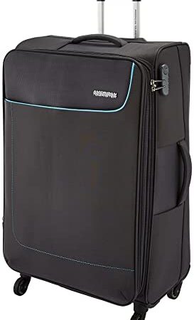 American Tourister Jamaica Polyester 80 cms Grey Softsided Suitcase (27O (0) 08 003)