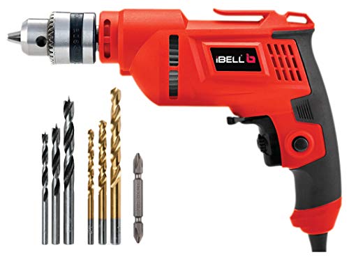 IBELL Electric Drill ED06-91, 400W, Copper Armature, 2800 RPM, Chuck 10 mm Forward/Reverse with Variable Speed Control