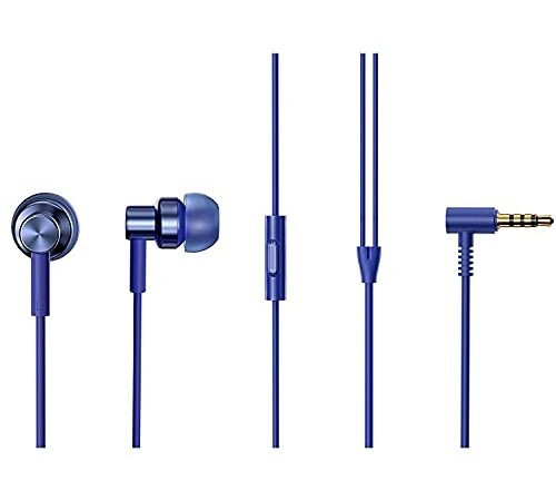 MI Dual Driver Wired in Ear Earphones with Mic (Blue)