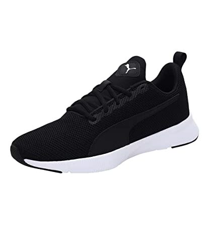 Puma Unisex Adult Robust Black White Running Shoes-10 Kids UK (19488302)