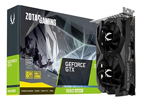 Zotac GeForce GTX 1660 Super Twin Fan PCI_E_X16 6GB GDDR6 192-bit Super Compact Gaming Graphics Card (ZT-T16620F-10L)