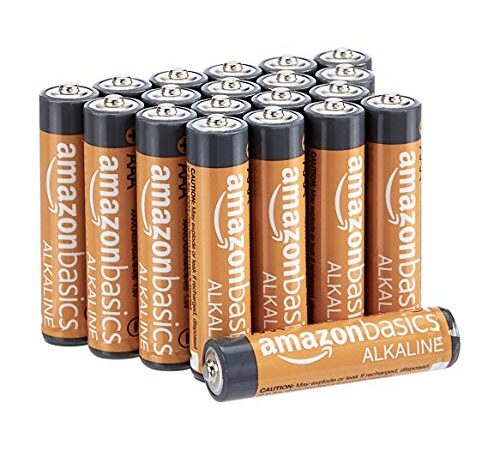 AmazonBasics AAA Performance Alkaline Batteries (20-Pack) - Appearance May Vary