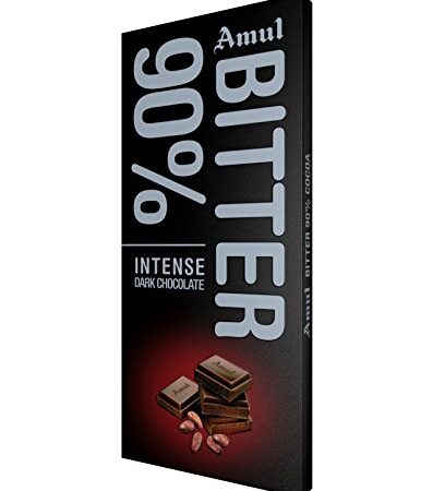 Amul Bitter 90% Chocolate, 150g