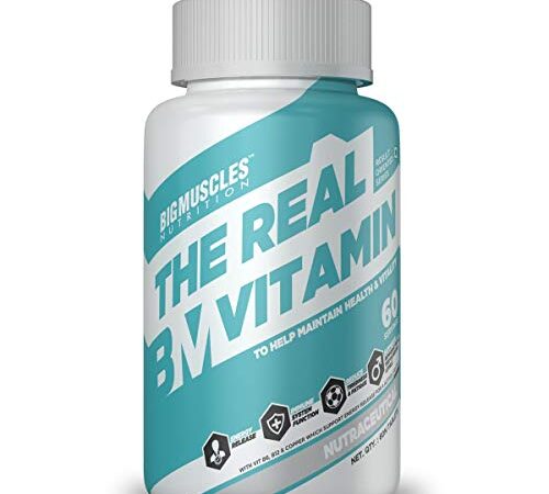 Bigmuscles Nutrition The Real Vitamin Advanced Multivitamin [Pack of 60 Servings, Chocolate Flavoured, 60 tablets]