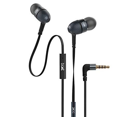 boAt Bassheads 220 in Ear Earphones(Black Indi)