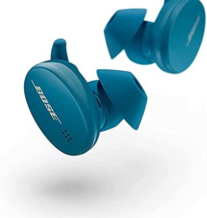 Bose Sport Earbuds - Bluetooth Truly Wireless in Ear Earbuds for Workouts and Running,Sweat Resistant with Touch Control, with mic Baltic Blue