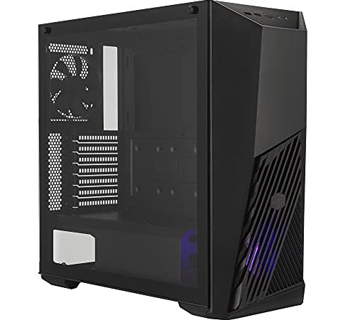 Cooler Master K501L RGB Computer Case - 360mm Radiator Support | 2 x 120mm Fans Pre-Installed | Support Up to EATX Motherboard