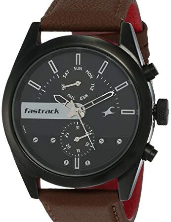 Fastrack Analog Black Dial Men's Watch-NN3165NL01/NP3165NL01