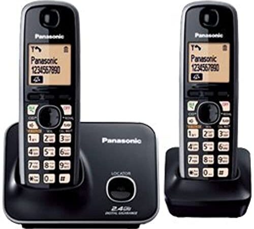 Panasonic KX-TG3712 Cordless Phone (Black)