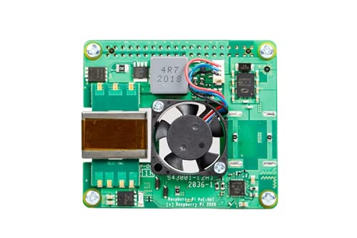 Raspberry Pi POE+ Hat | Compatible with Raspberry Pi 4 and Raspberry Pi 3B+