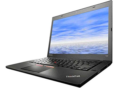 (Renewed) Lenovo ThinkPad T Series T450 (20BV0064US) Laptop Intel Core i5 5300U (2.30 GHz) 4 GB Memory 500 GB HDD 14 1366 x 768 Intel HD Graphics 5500 Windows 7 Professional 64-Bit / Windows 10 Pro Downgrade inches