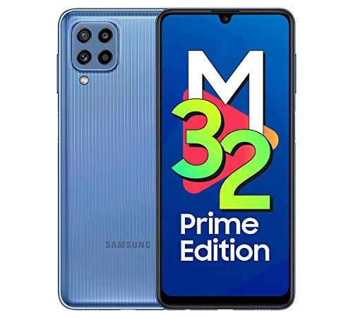 Samsung Galaxy M32 Prime Edition (Light Blue, 4GB RAM, 64GB)