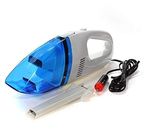 SKE Il Car Vacuum Cleaner || Powerful Motor || DC 12V/100 W || Use Wet/Dry || Multi Use Vacuum Cleaner Dust Catcher Vaccums Handheld Car Home Keyboard Sweeper ~ Random Color