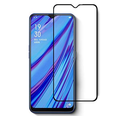 Soezit 6D Screen Protector for Oppo F9 Pro Tempered Glass Full Glue Edge to Edge scratchproof Guard Screen Guard for Oppo F9 Pro with Free Installation kit - Black