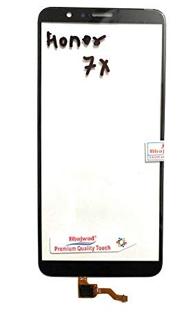 Touch pad digitizer Front Glass Panel touchpad for Huawei Honor 7X Black