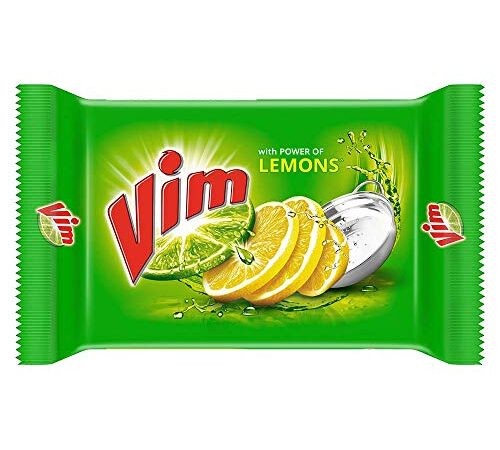 Vim Fresh Lemon Dishwash Bar 200 g (Combo Pack of 3) Tough Stain & Grease Removal For Utensils - Dish Washing Bar Soap