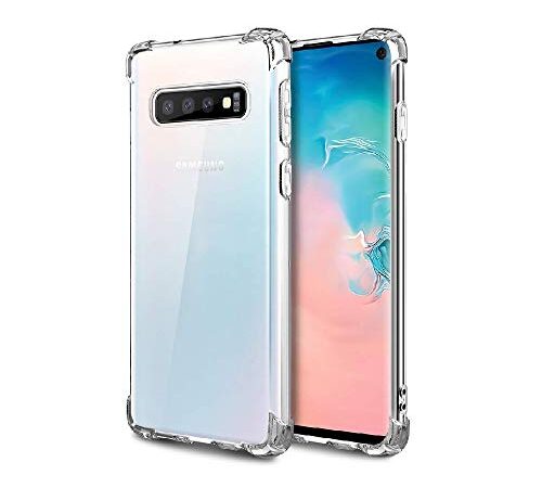 Amazon Brand - Solimo Mobile Back Case Cover for Samsung Galaxy S10 Plus (Thermoplastic Polyurethane_Transparent)