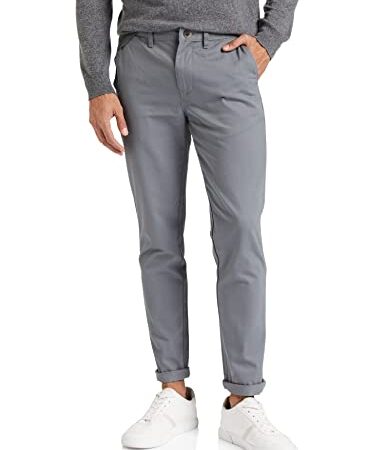 Amazon Brand - Symbol Men's Regular Casual Trousers (AW-SY-MCT-1145_Grey_34)