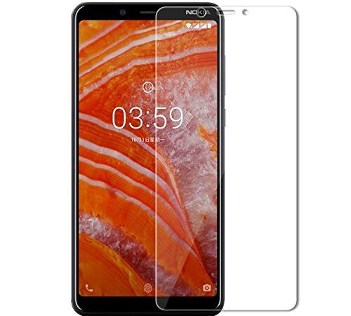 Cassby Exculsive Anti Explosion Premium 2.5d Pro+ Ultra Clear Tempered Glass for Nokia 3.1 Plus