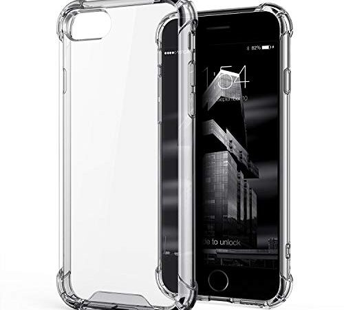 Egotude India Back Cover For Apple iPhone 7/iPhone 8 ( Silicone|Transparent )