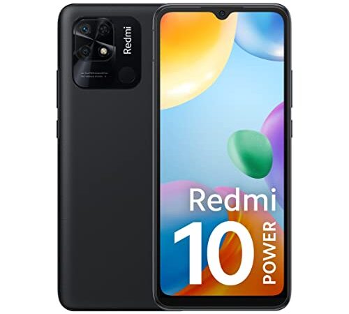 Redmi 10 Power (Power Black, 8GB RAM, 128GB Storage)