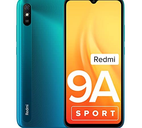 Redmi 9A Sport (Coral Green, 2GB RAM, 32GB Storage) | 2GHz Octa-core Helio G25 Processor | 5000 mAh Battery