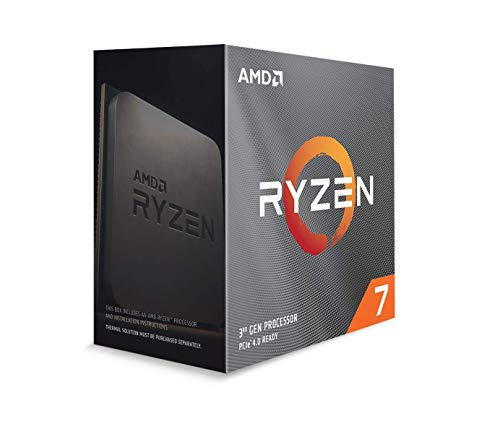 AMD 3000 Series Ryzen 7 3800XT Desktop Processor 8 cores 16 Threads 36MB Cache 3.9GHz Upto 4.7GHz AM4 Socket 400 & 500 Series Chipset (100-100000279WOF)