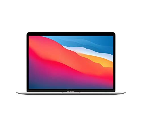 Apple 2020 MacBook Air Laptop M1 chip, 13.3-inch/33.74 cm Retina Display, 8GB RAM, 256GB SSD Storage, Backlit Keyboard, FaceTime HD Camera, Touch ID. Works with iPhone/iPad; Silver