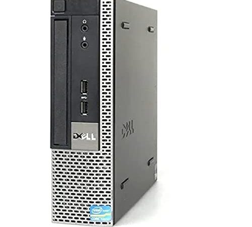 (Renewed) DELL OPTIPLEX 7010 Business Class Performance Desktop SFF (Intel Core i5 3470 3.2 Ghz, 8GB RAM, 250 GB SSD Windows 10 PRO) 1 Year Warranty, Black