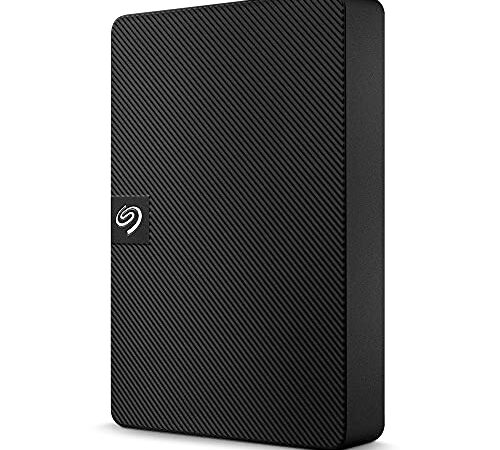 Seagate Expansion 4TB External HDD - USB 3.0 for Windows and Mac with 3 yr Data Recovery Services, Portable Hard Drive (STKM4000400)