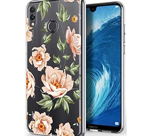 Fashionury for Honor 8X (Rubber_Beautiful Floral Pattern)