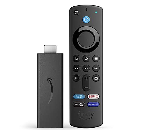 Fire TV Stick with Alexa Voice Remote (includes TV and app controls) | HD streaming device