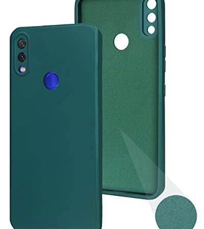 Jkobi Back Cover Case for Redmi Note 7 | Note 7S | Note 7 Pro (Inside Fiber Cloth | Smooth Matte Finish | Elegant Professional Look |Green)