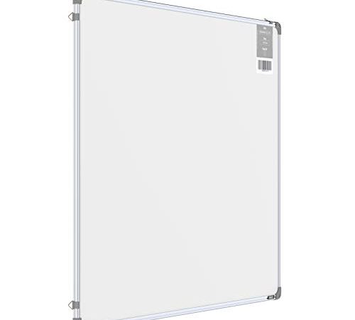 Pragati Systems® Genius Regular Steel (Magnetic) Whiteboard for Office, Home & School (GRMWB90120), Lightweight Aluminium Frame, 3x4 Feet (Pack of 1)