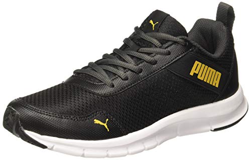 Puma mens Movemax IDP Black-Sulphur Running Shoe - 8 UK (37116204)