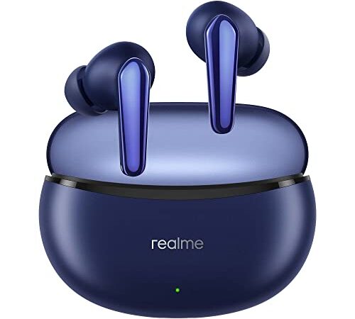 realme Buds Air 3 Neo True Wireless in-Ear Earbuds with Mic, 30 hrs Playtime with Fast Charging and Dolby Atmos Support (Starry Blue)