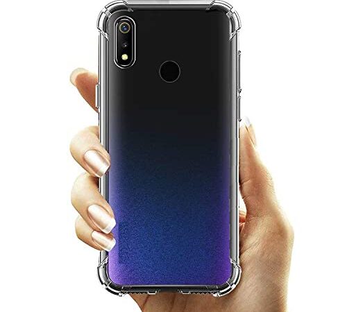 Redmi Y3 / Redmi 7 Shock Proof Crystal Clear Hybrid Soft Bumper Anti Scratch Back Cover Case for redmi y3 or redmi 7